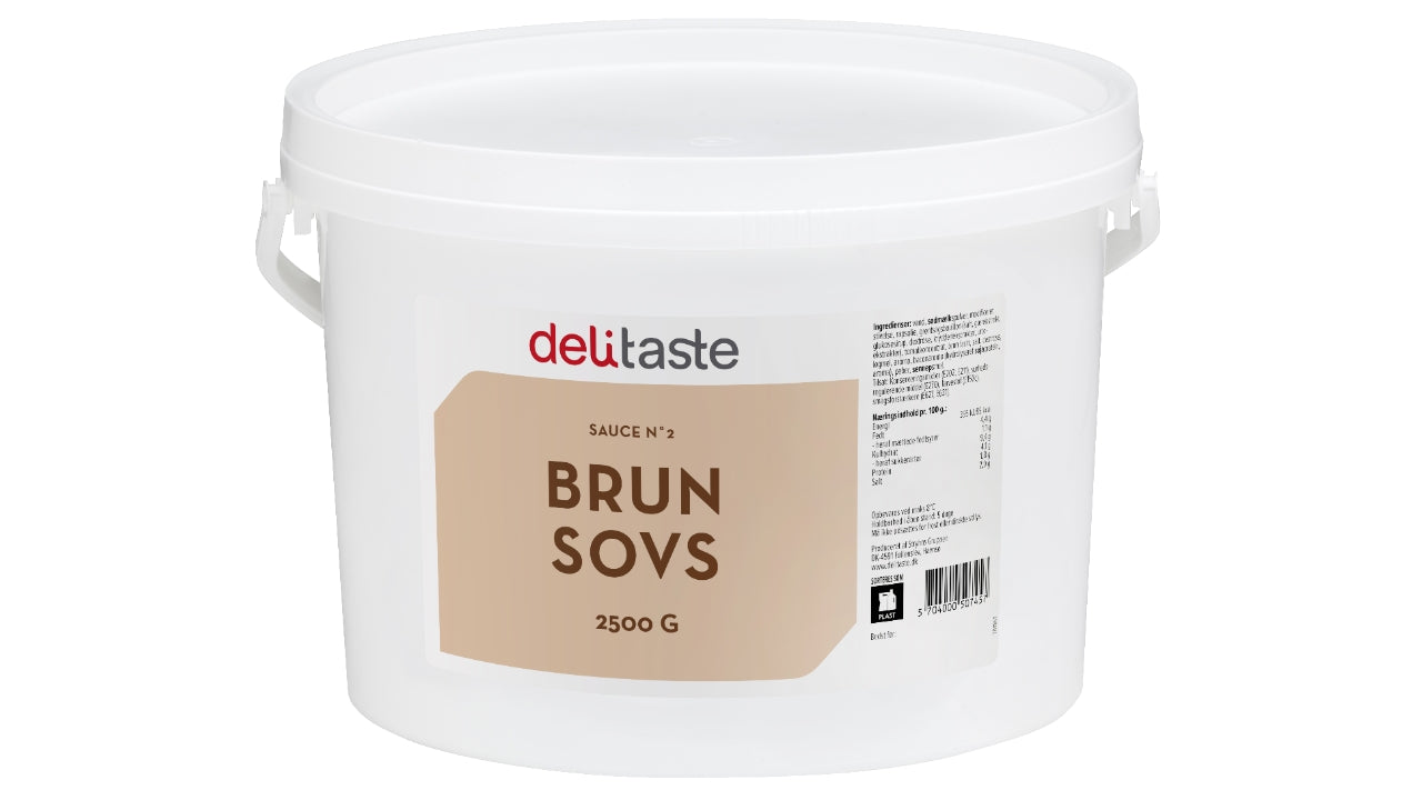 Brun sovs 2,5kg