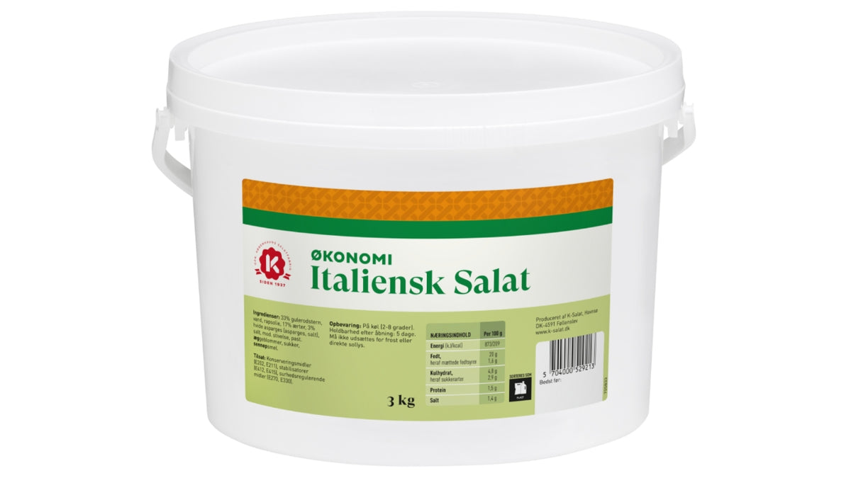 Italiensk salat økonomi 3kg