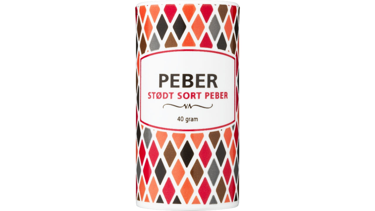 Peber stødt sort strødåse 40g