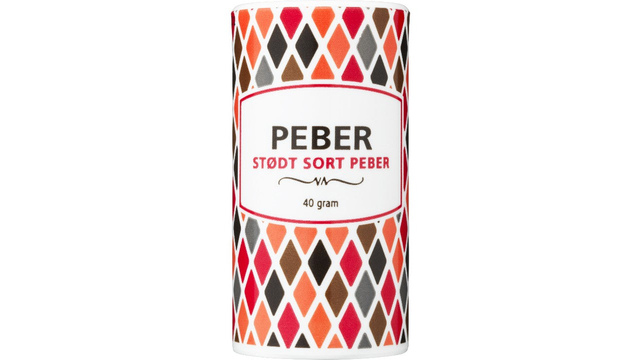 Peber stødt sort strødåse 40g