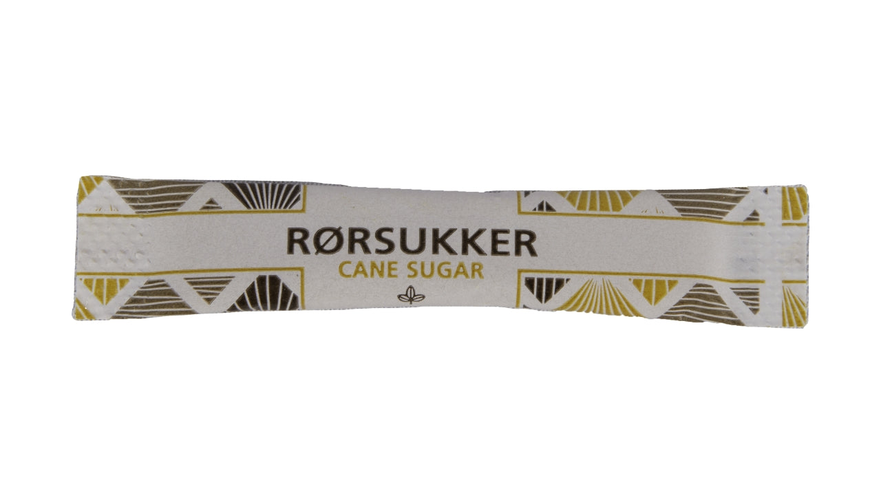 Rørsukker i sticks 2g 1000stk