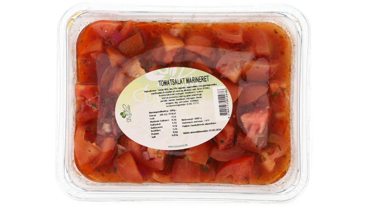 Tomatsalat marineret 1kg