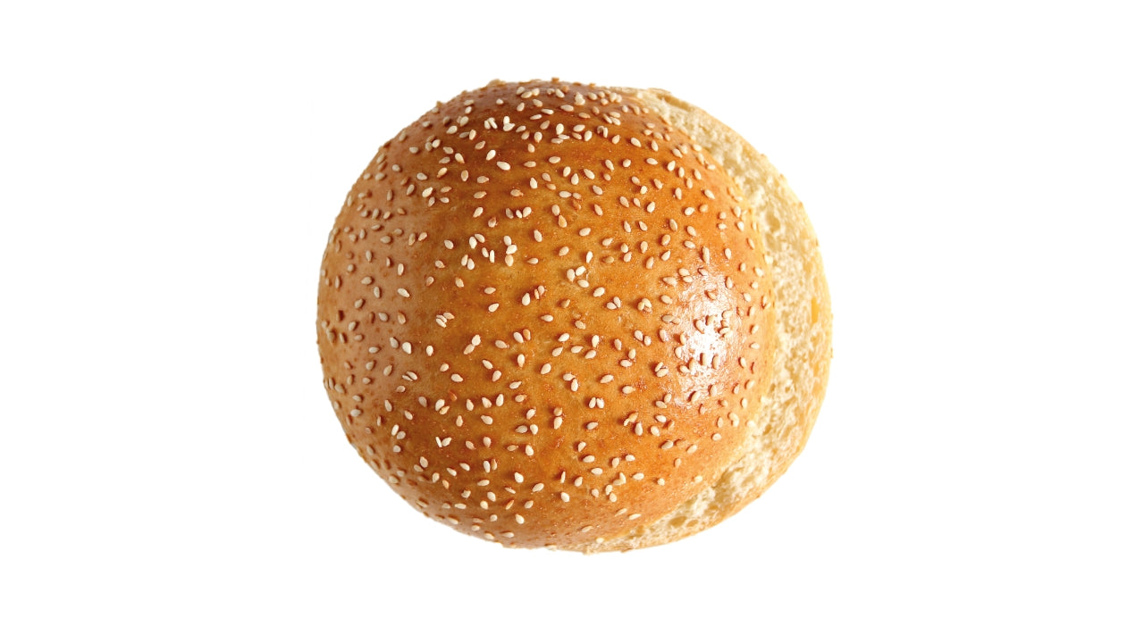 Brioche burgerbolle m/sesam 24x80g