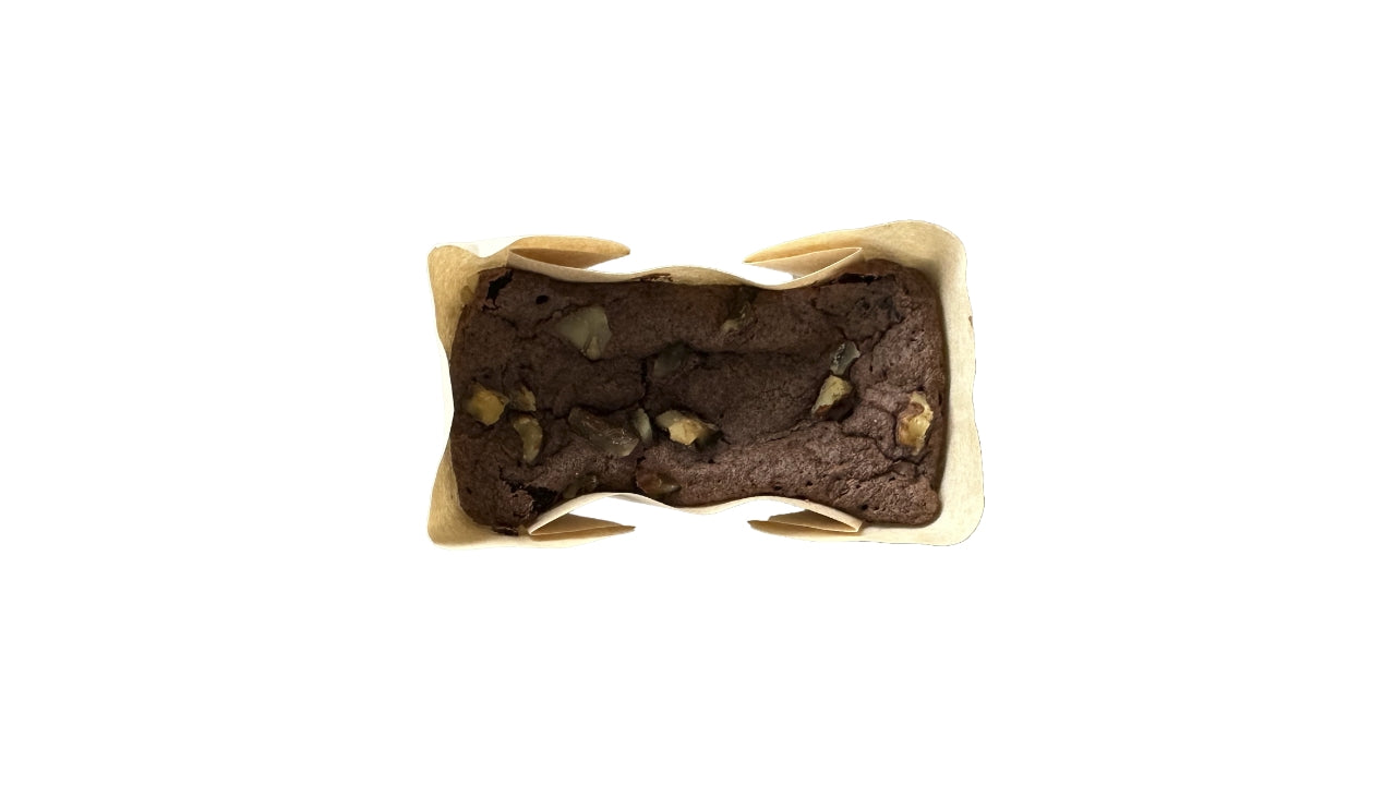 Mørk browniekage med valnødder 24x70g