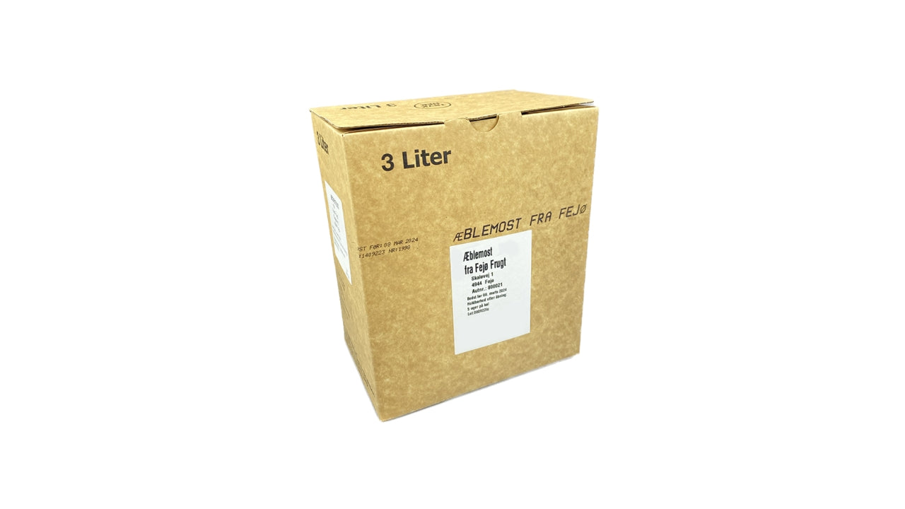 Saft Æblemost koldpresset 3 L