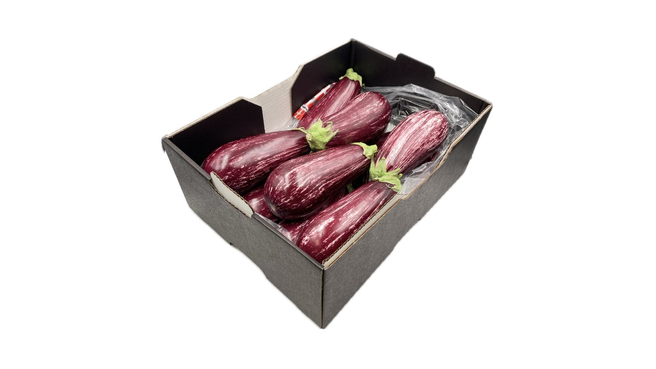 Auberginer stribede 4kg kl.2