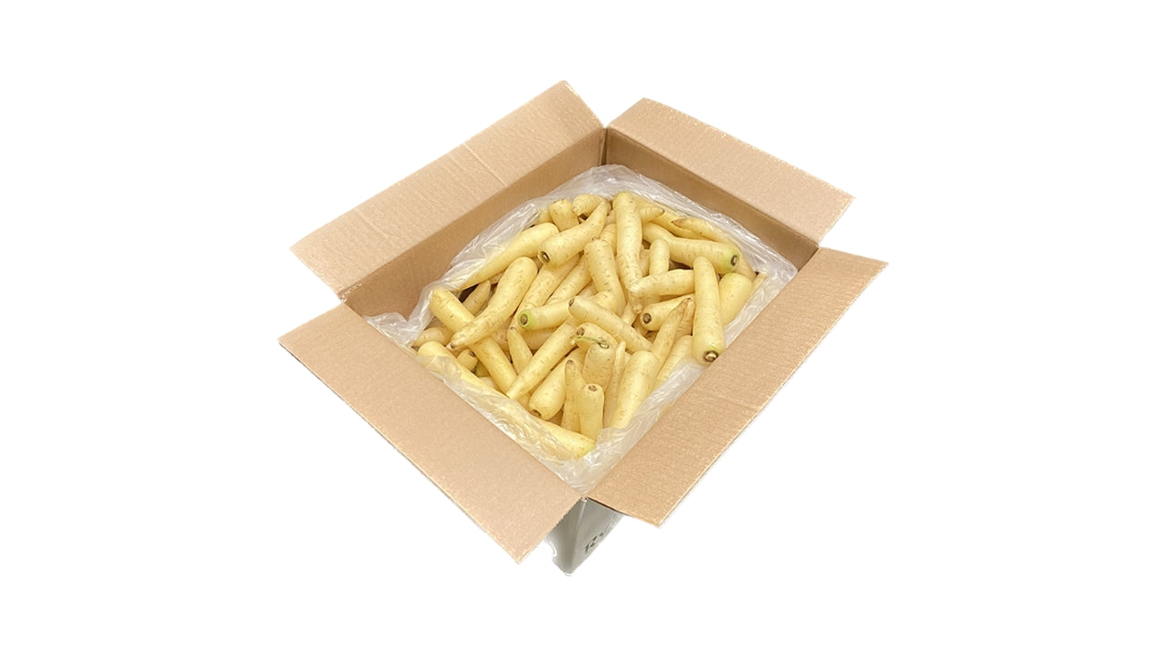 Mini gulerødder hvide 5kg
