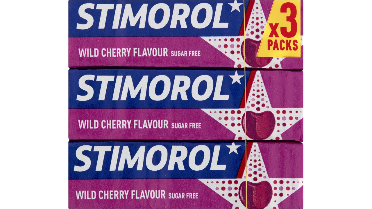 Stimorol wild cherry 3pak 12x42g