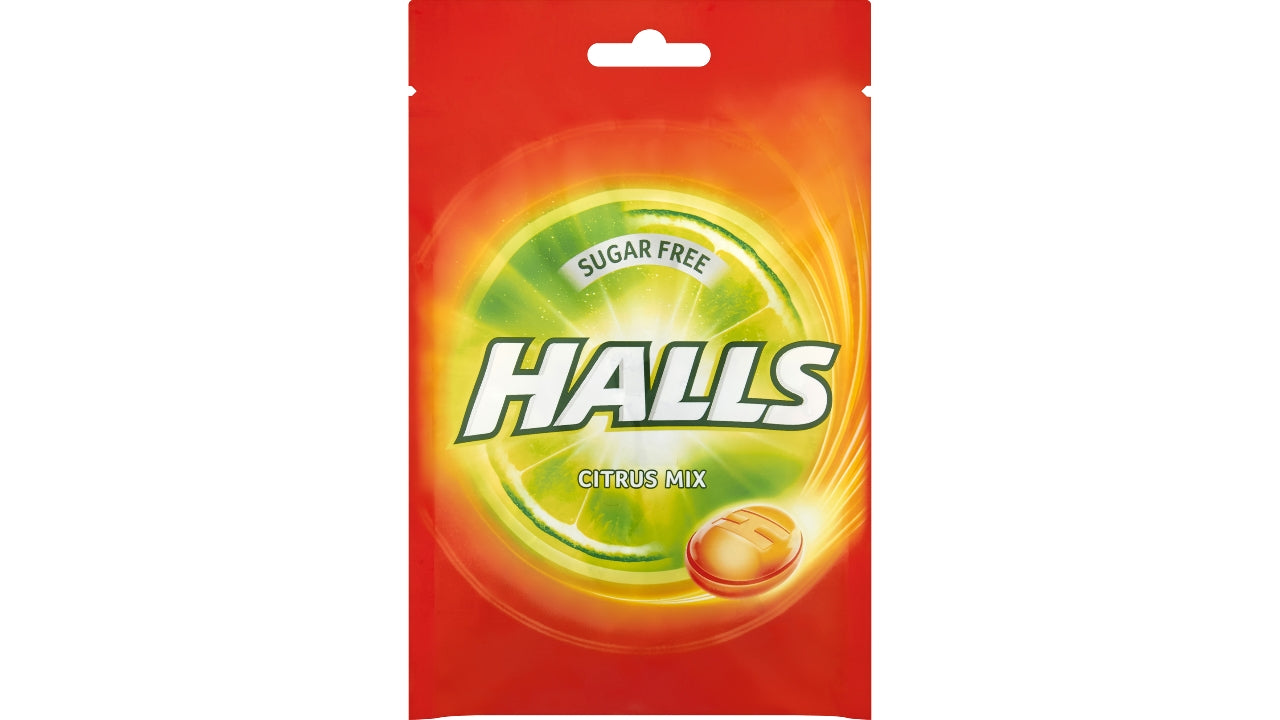 Halls citrus mix 65g
