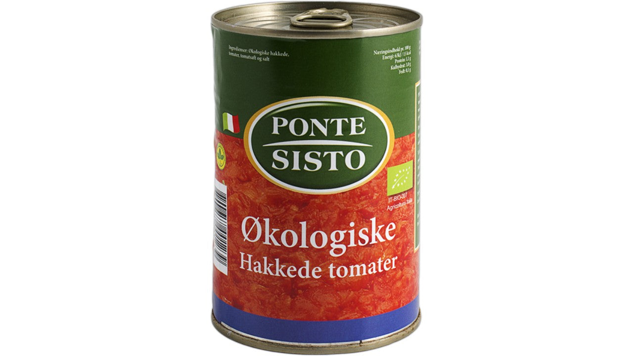 Øko Tomater hakkede 400g