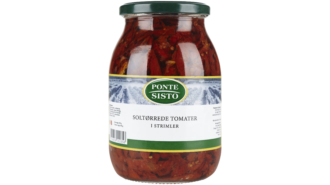 Soltørrede tomater strimler 980g