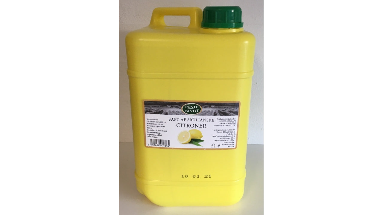 Citronsaft 5L