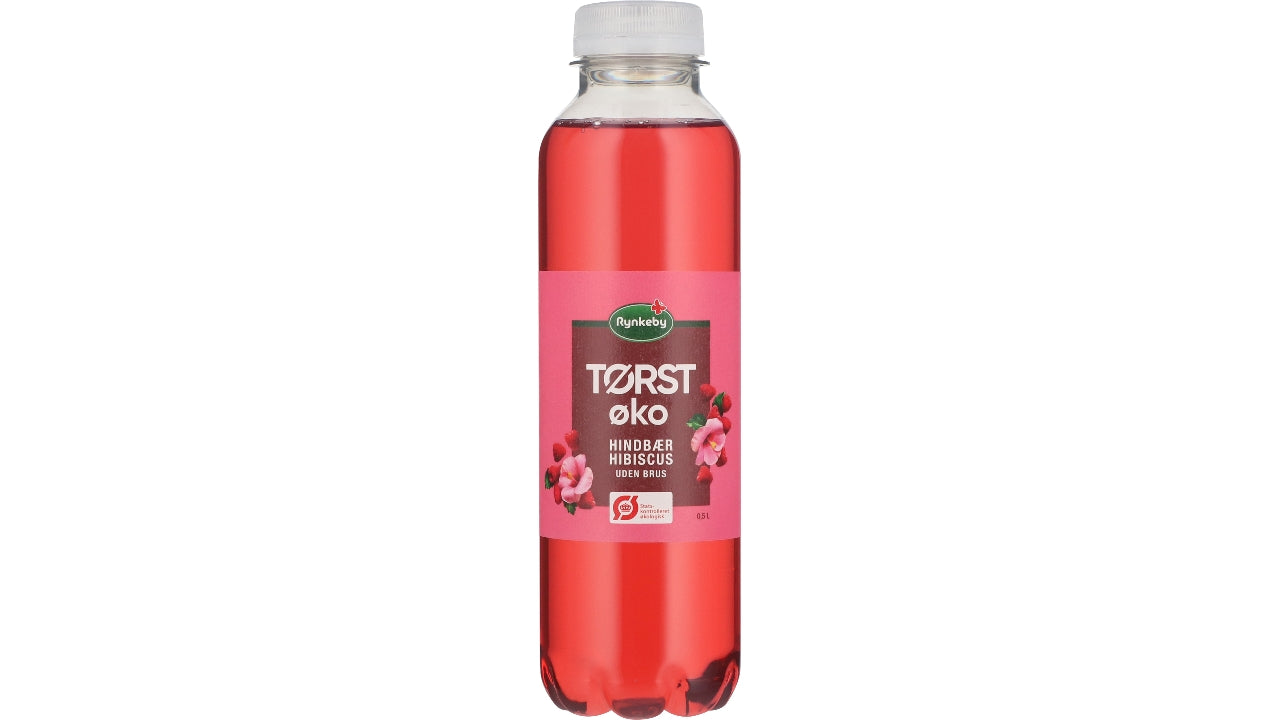 Øko Tørst hindbær/hibiscus 0,5L