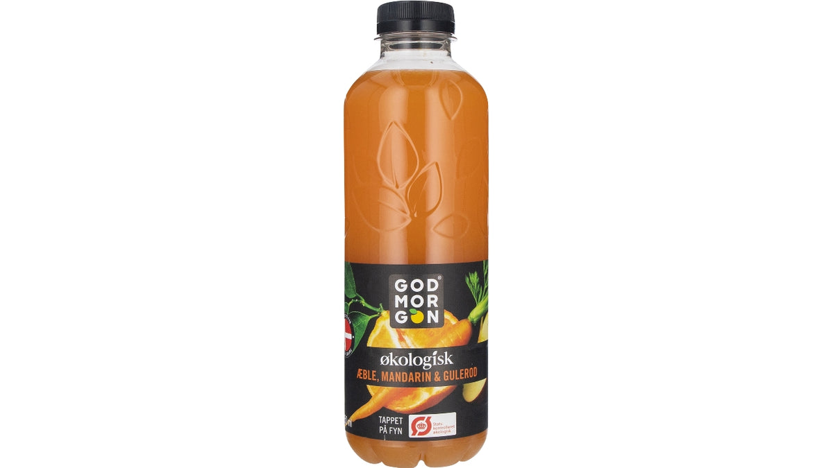 Øko Juice æble/manda/gulerod 0,85L
