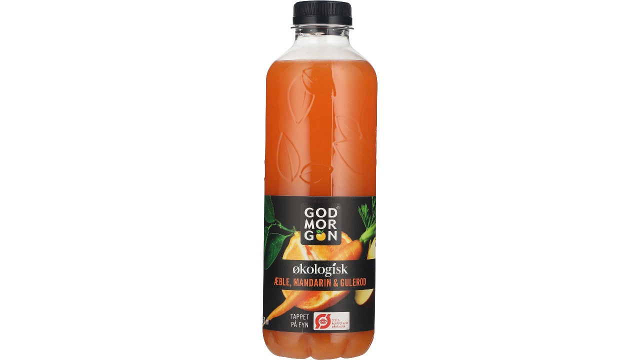 Øko Juice æble/manda/gulerod 0,85L
