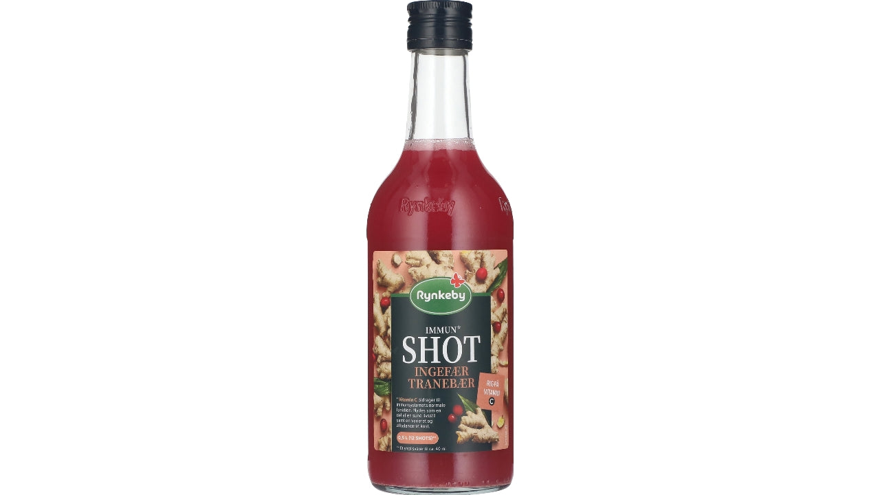 Ingefær Tranebær shots  0,5L