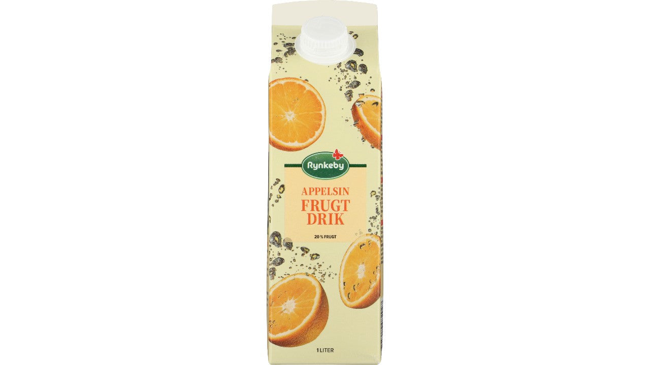 Appelsin frugtdrik 1L