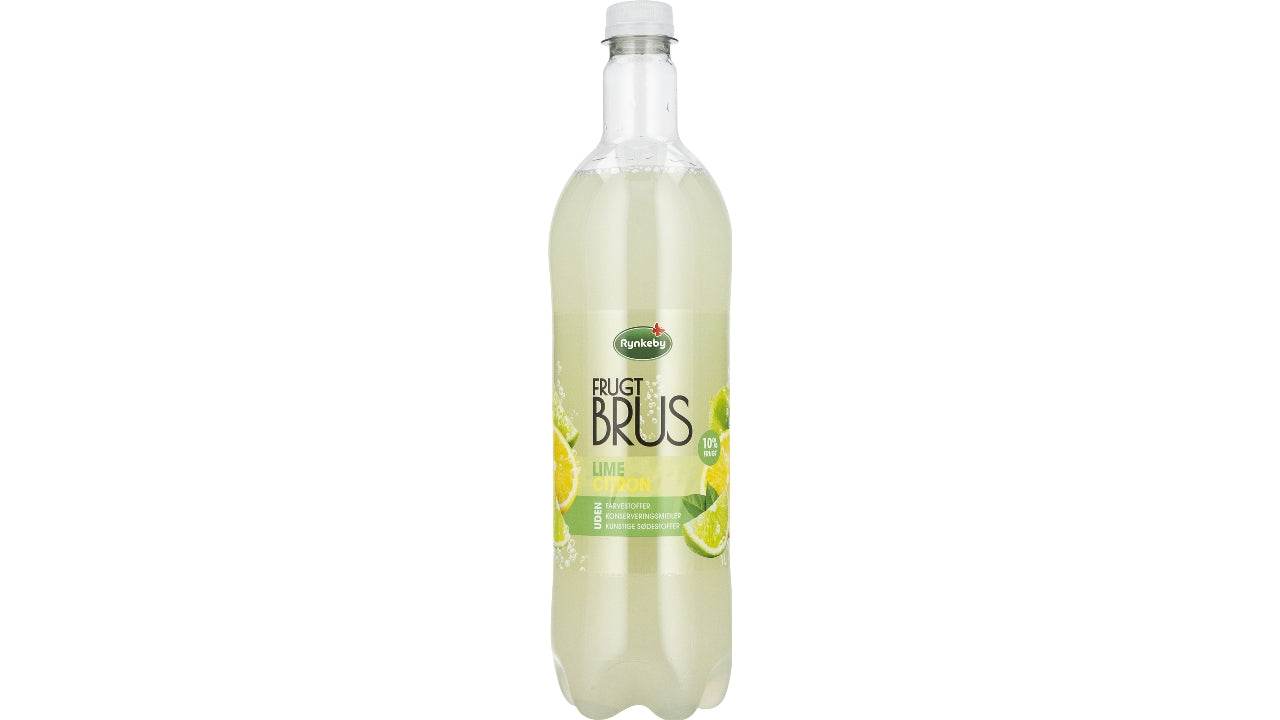 Lime citron med brus 1L