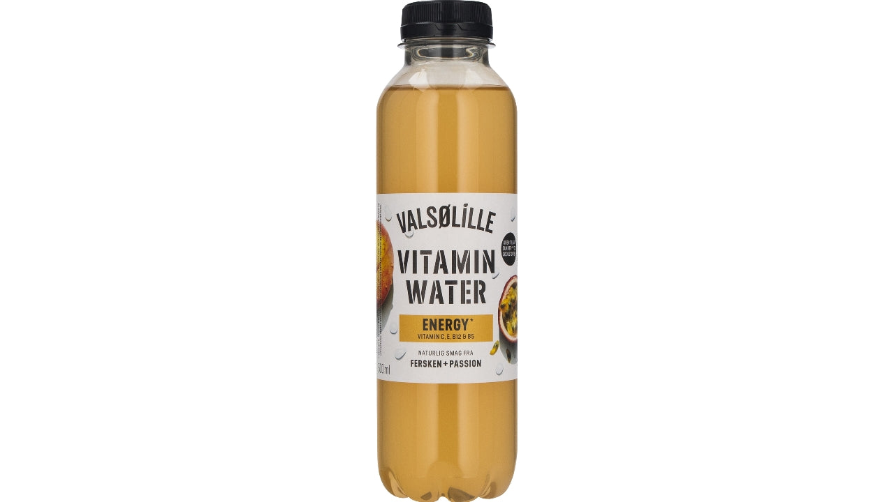 Vitamin Water fersken & passion 0,5L