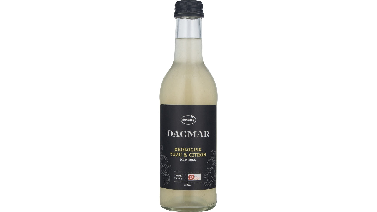 Øko Yuzu og citrondrik med brus 25cl