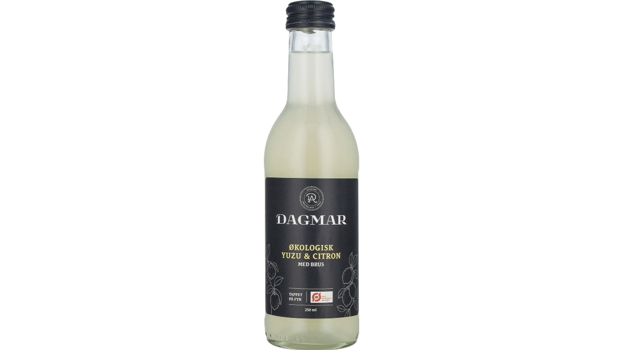Øko Yuzu og citrondrik med brus 25cl