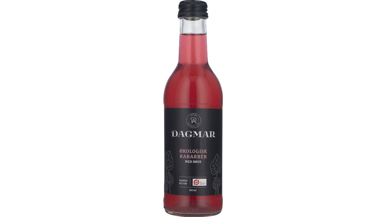 Øko Rabarberdrik med brus 25cl