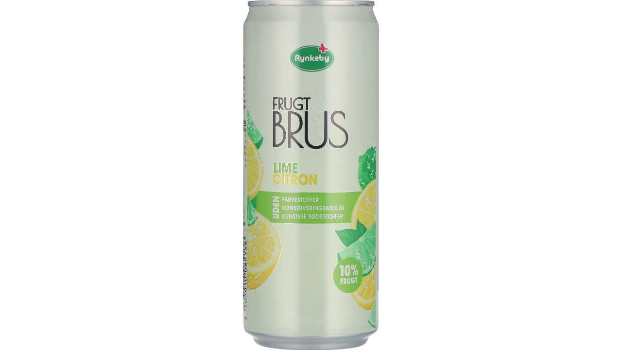 Lime citron med brus 33cl