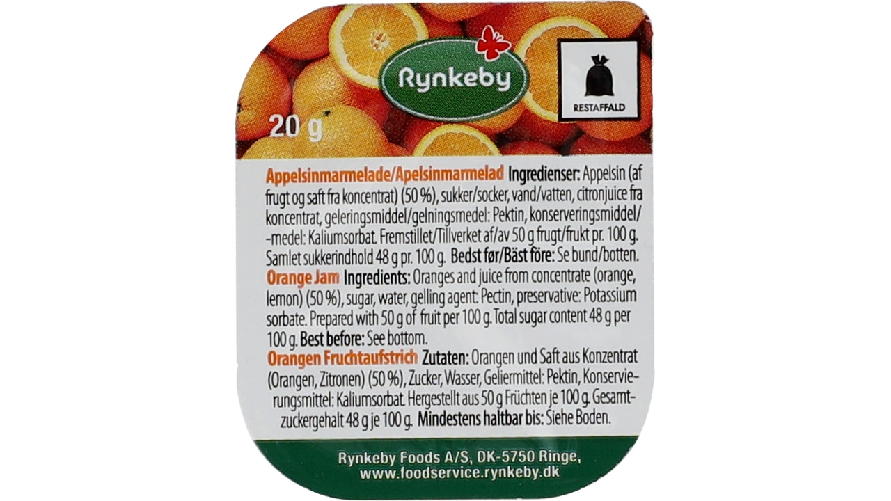 Appelsin Marmelade 132x20g