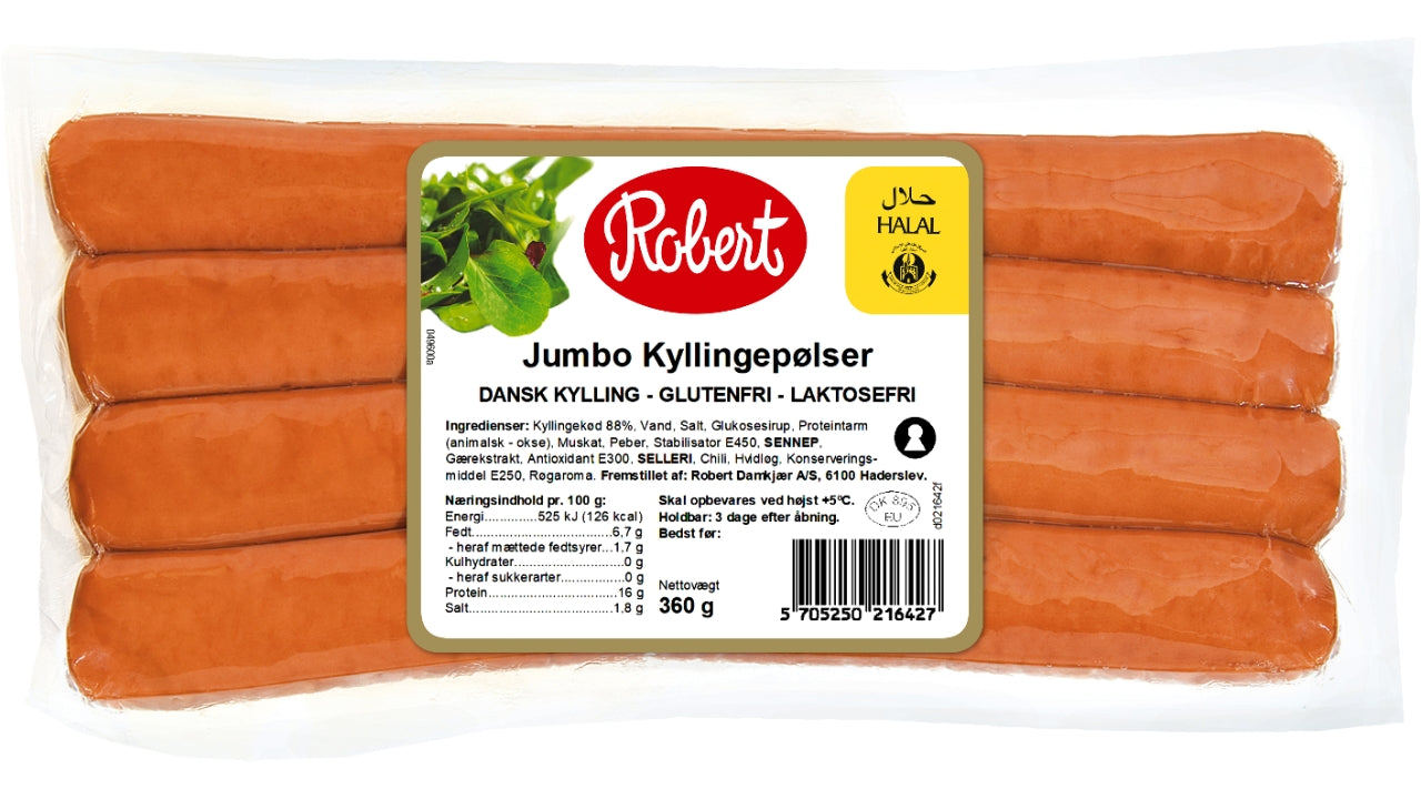 Wienerpølse kylling 4x90g