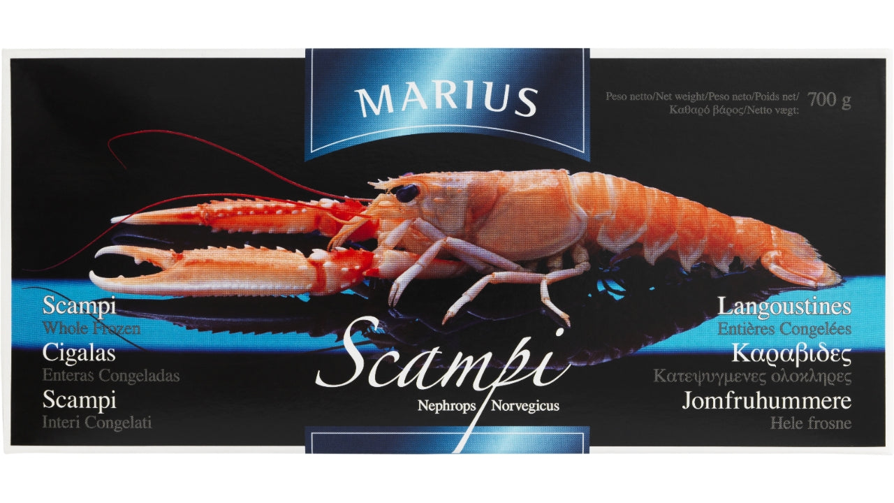 Jomfruhummer 17/20 1000g/700g