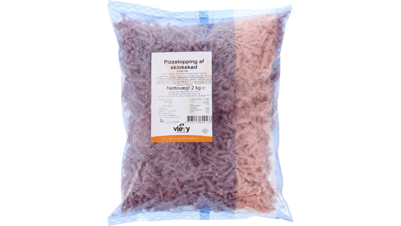 Pizzatopping skinkekød 2kg