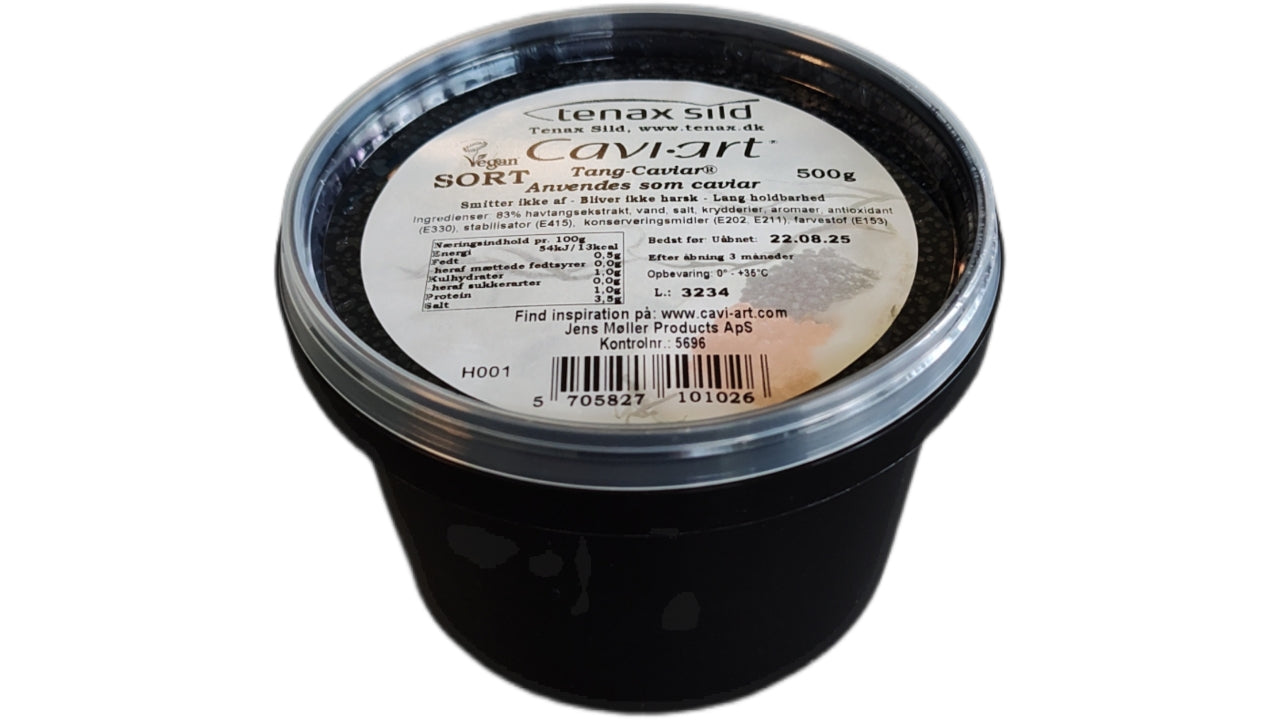 Tang cavi-art imitat sort 500g