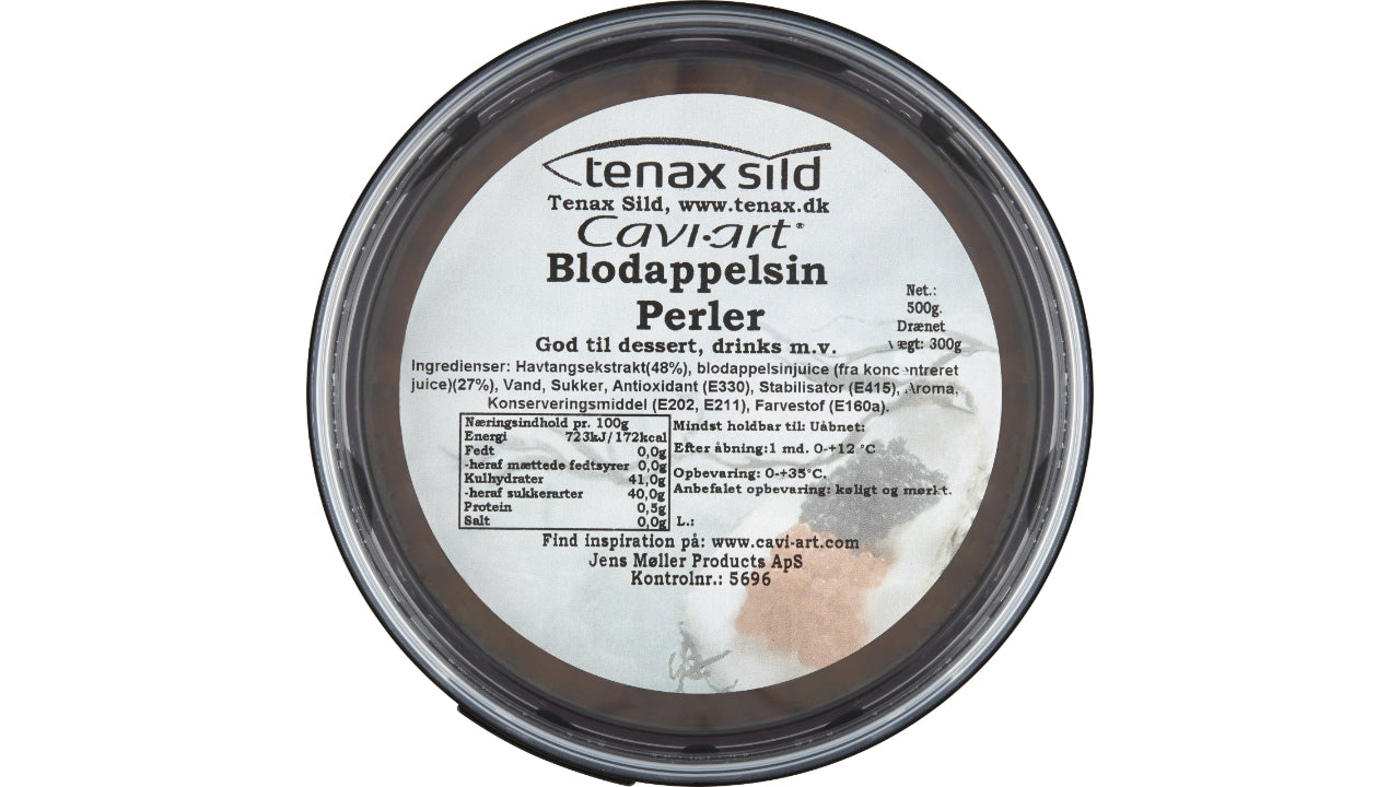 Tang cavi-art blodappelsin 500/300g