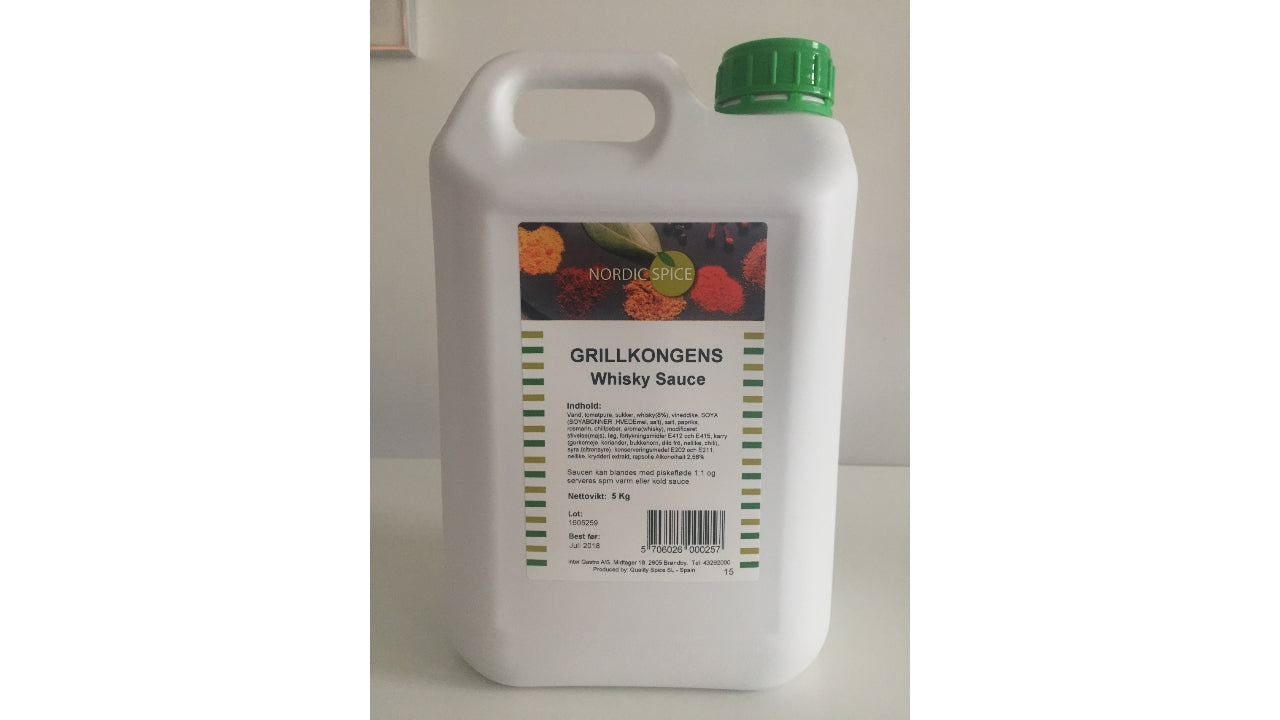 Whisky sauce 5kg