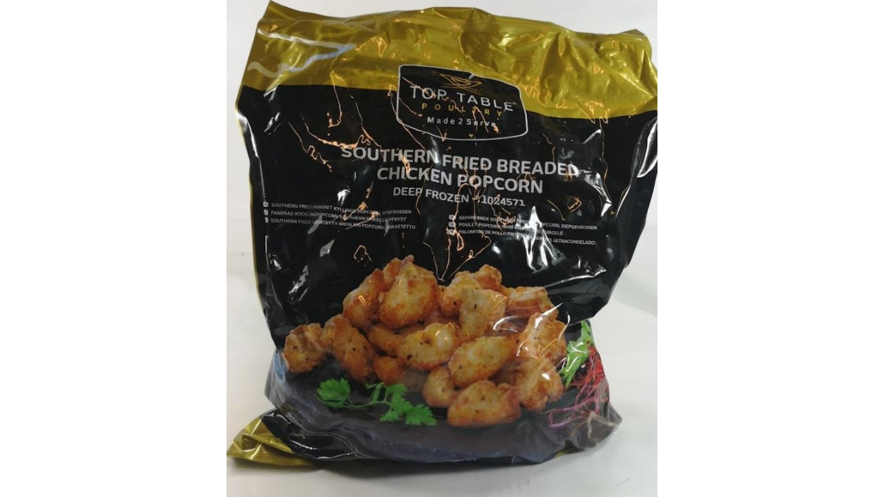 Kyllingepopcorn Southern fried 2,5kg