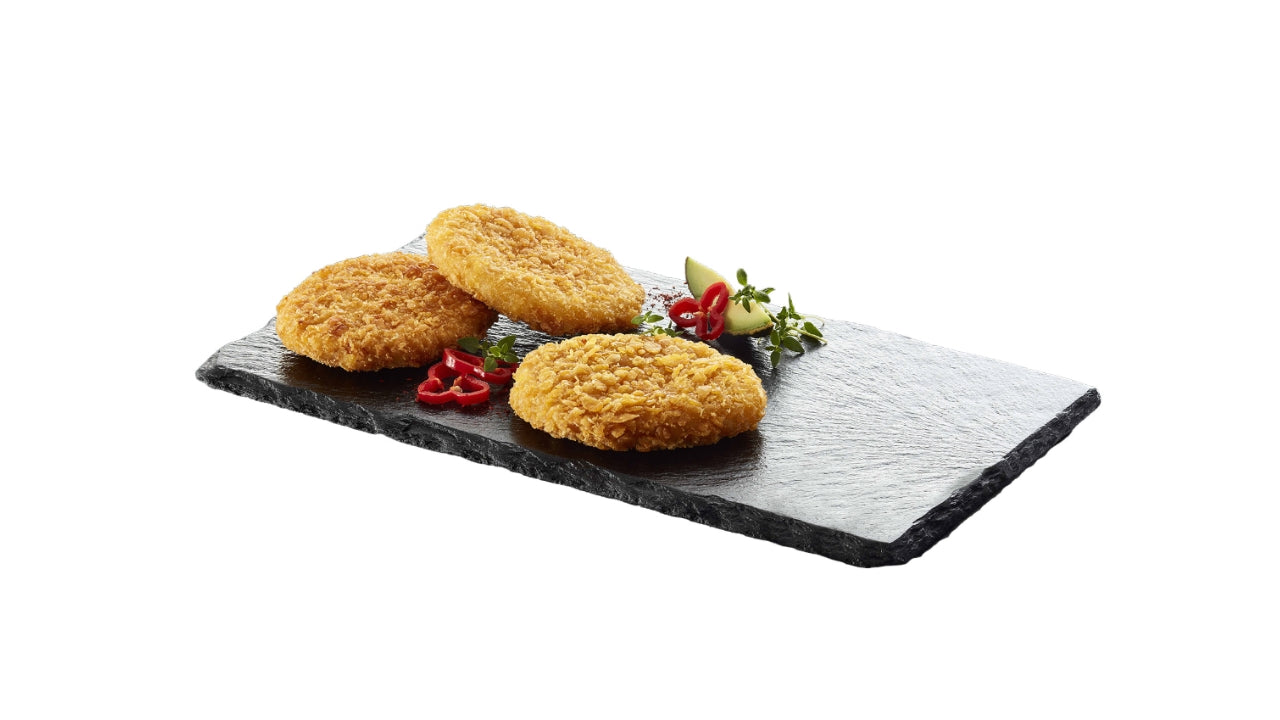 Kyllingeburger crunchy paneret 125g 1kg