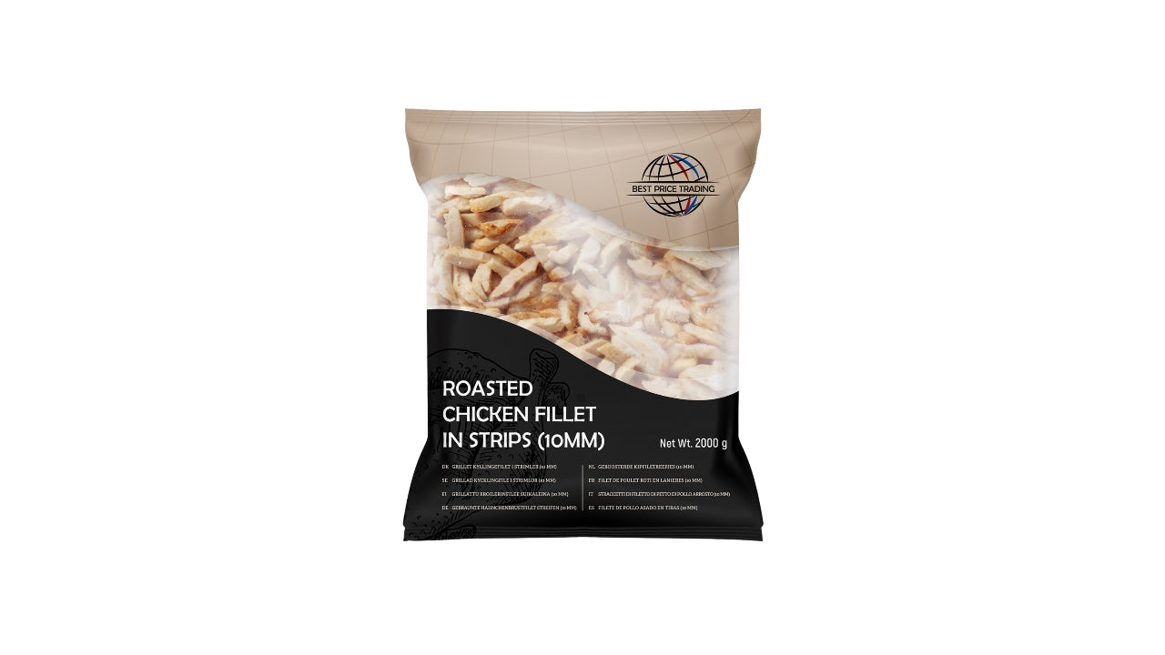 Kyllingefilet i strimler grillet 2kg