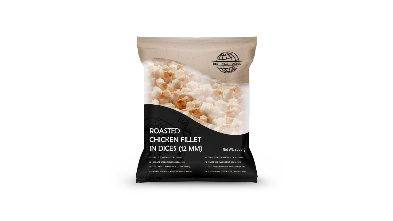 Kyllingefilet i tern grillet 2kg