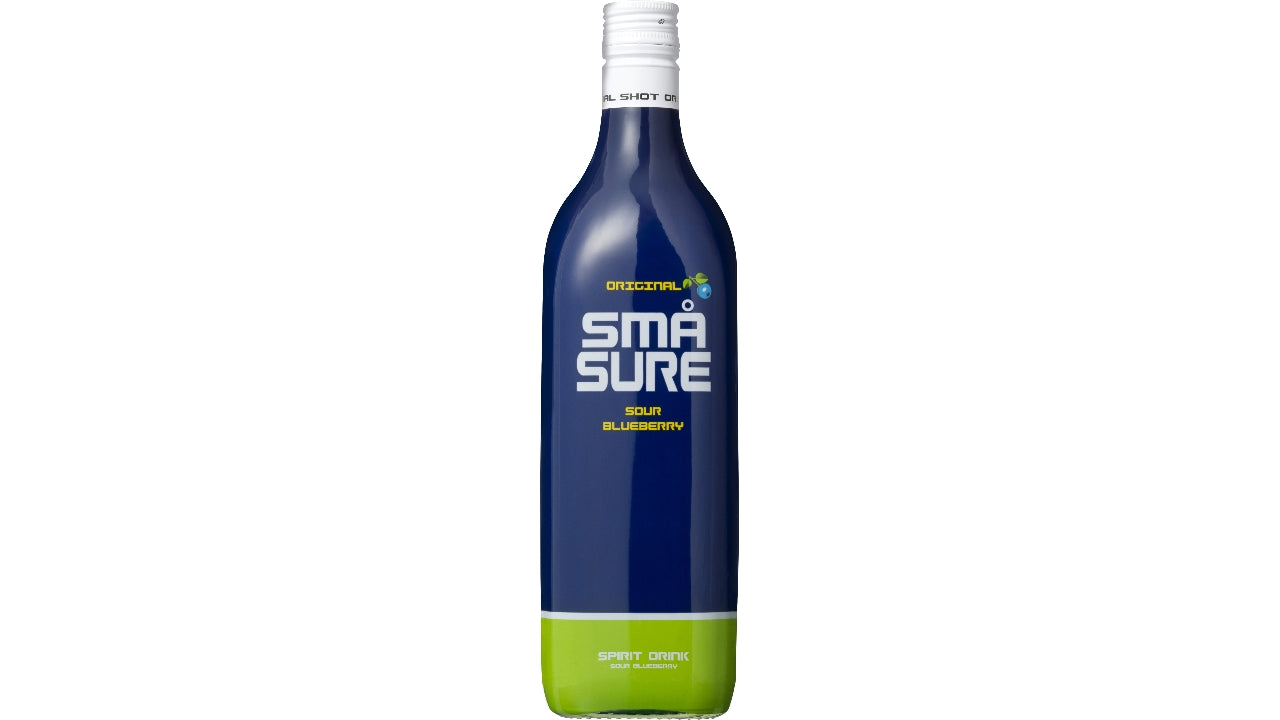 SMÅ SURE Sour Blueberry 16,4% 1L
