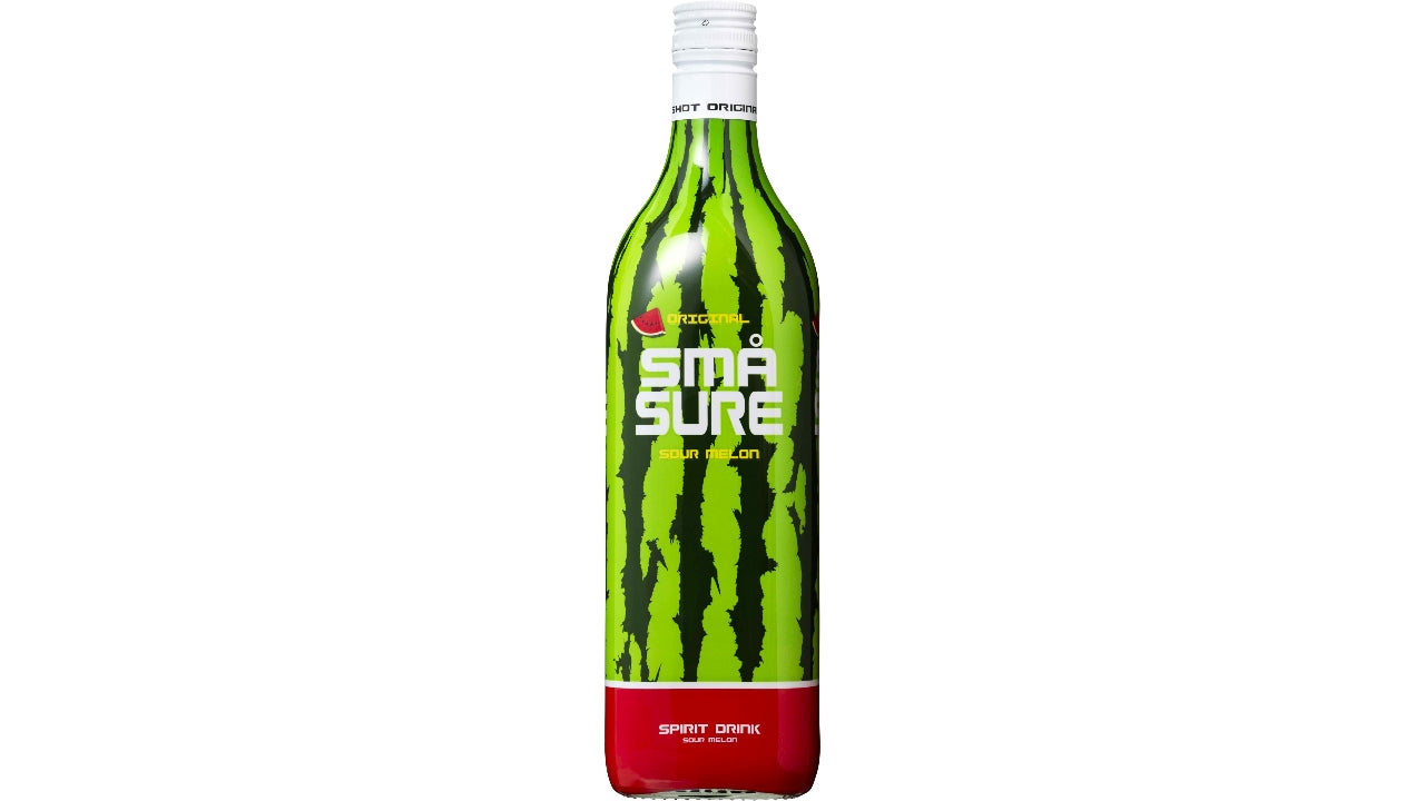 SMÅ SURE Sour Melon 16,4% 1L