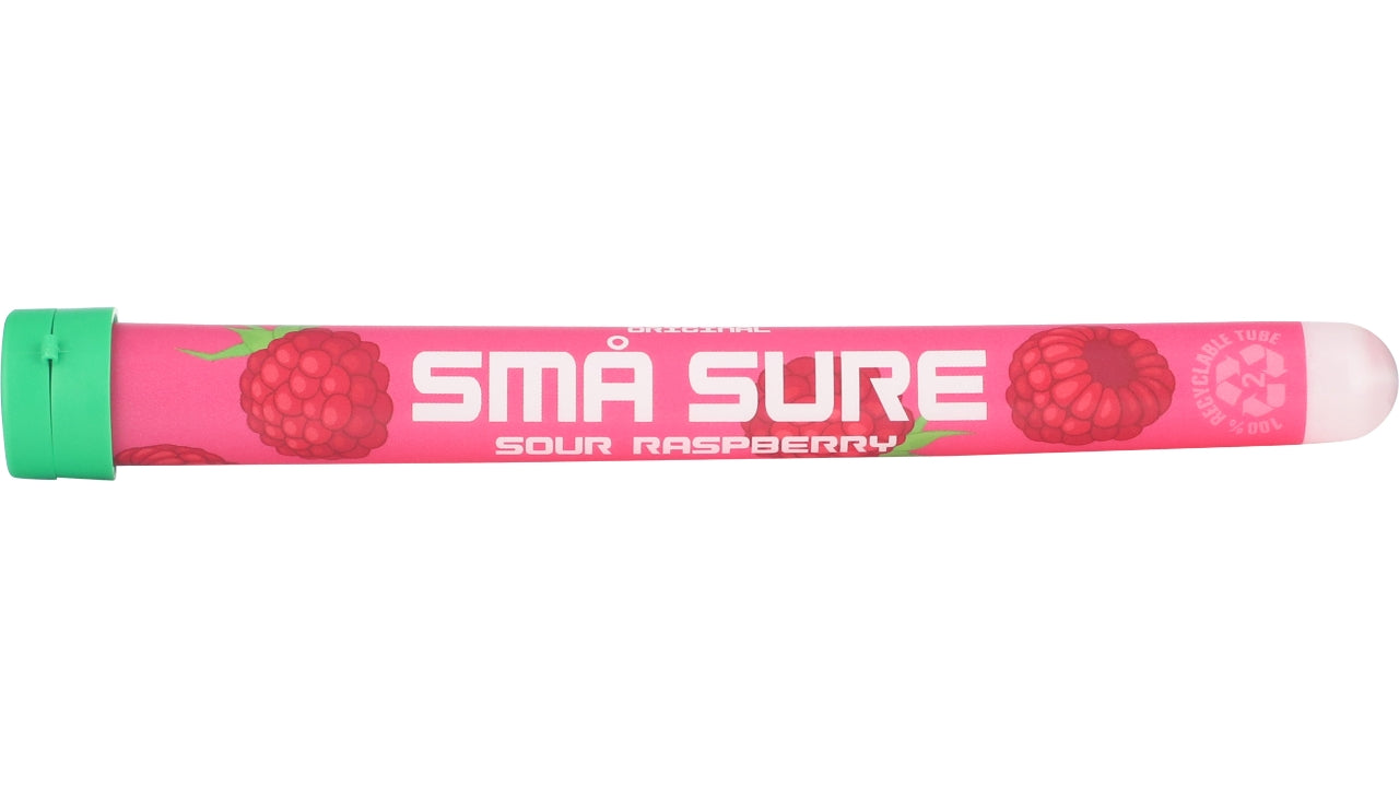 Små sure raspberry rør 16,4% 2cl
