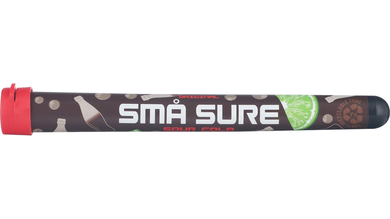 Små sure sour cola rør 16,4% 2cl
