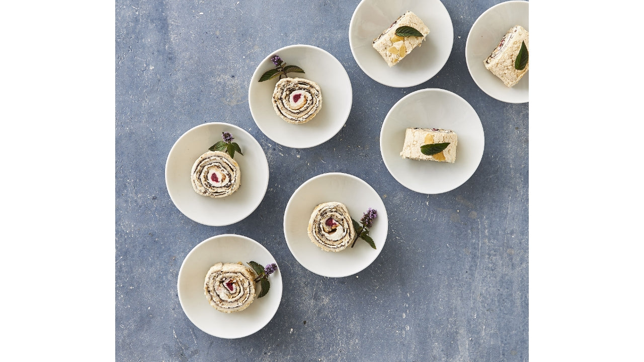 Roulade fragilite med hindbær 5x600g