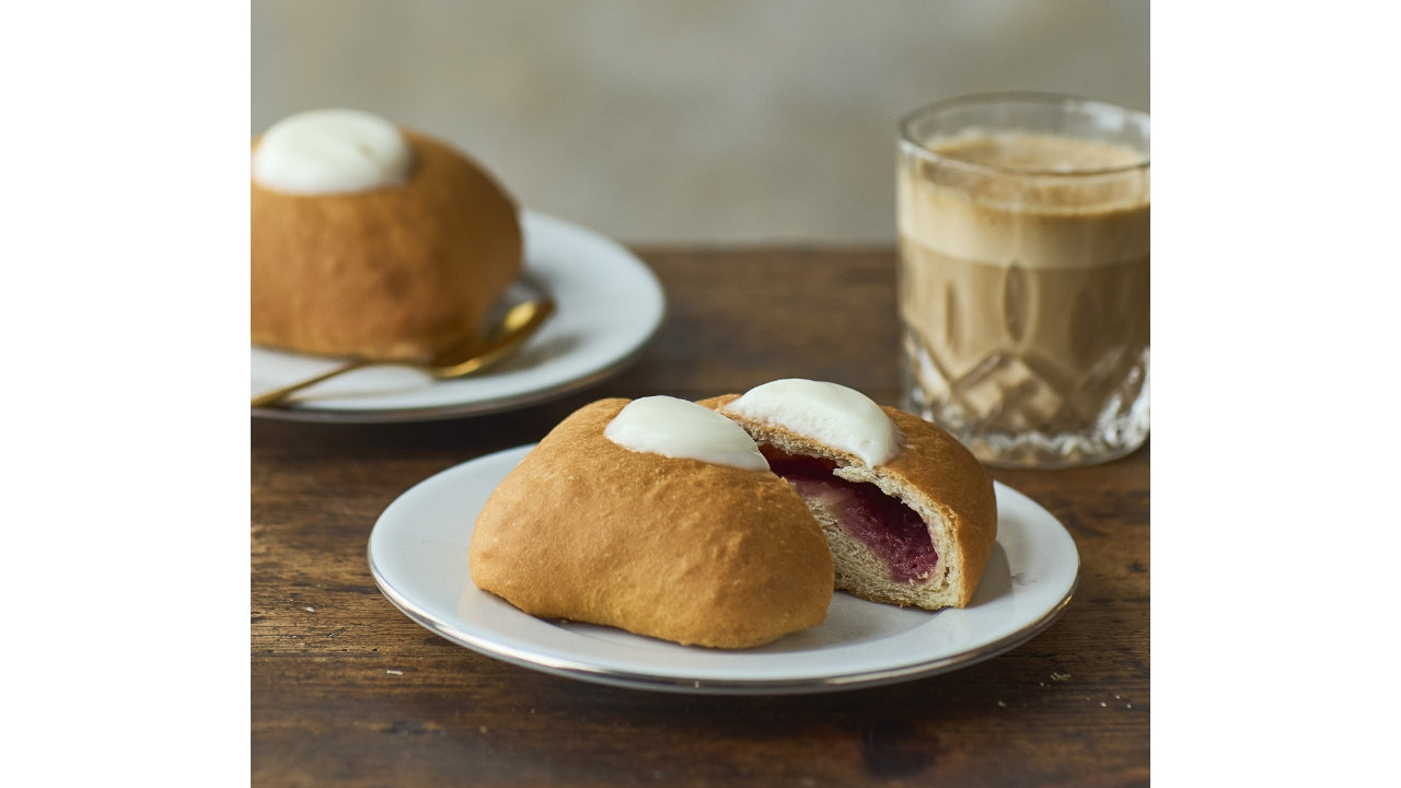 Gammeld. fastelavnsbolle hindbær 36x80g