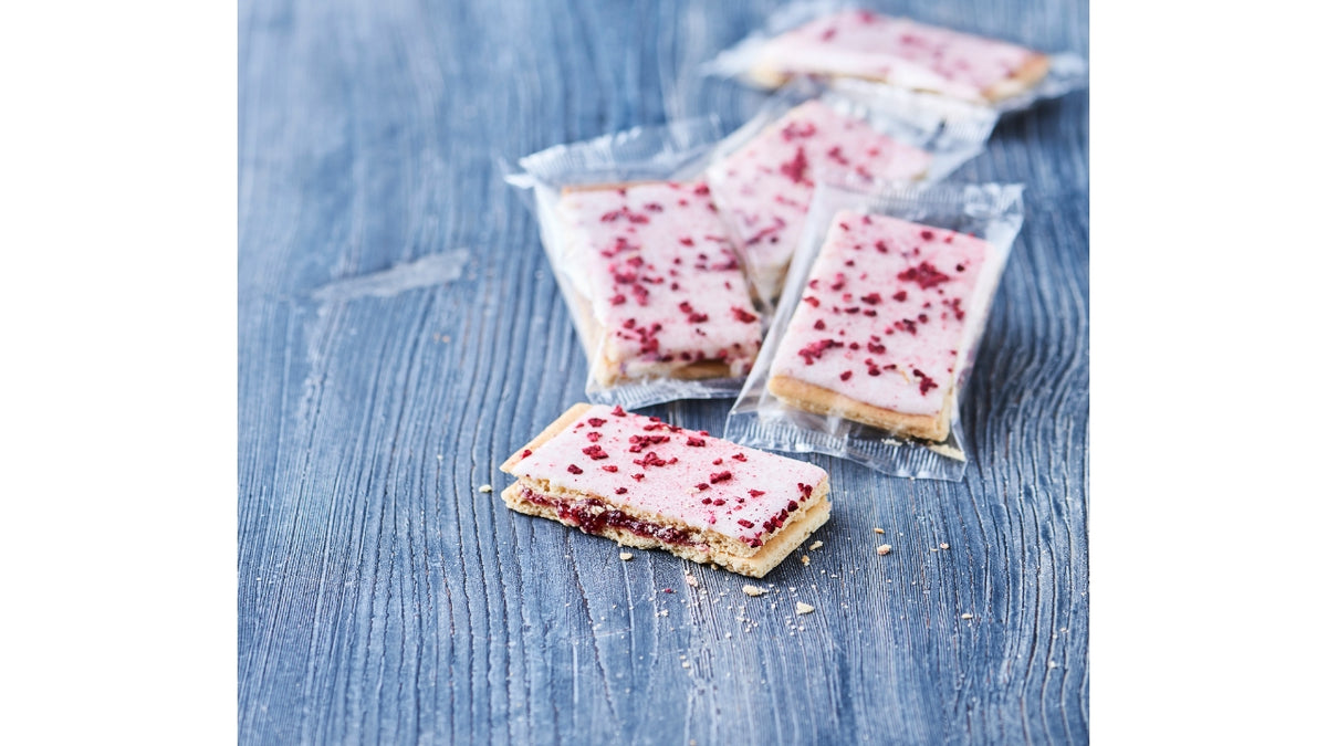 Hindbærsnitte indpakket 22x72g