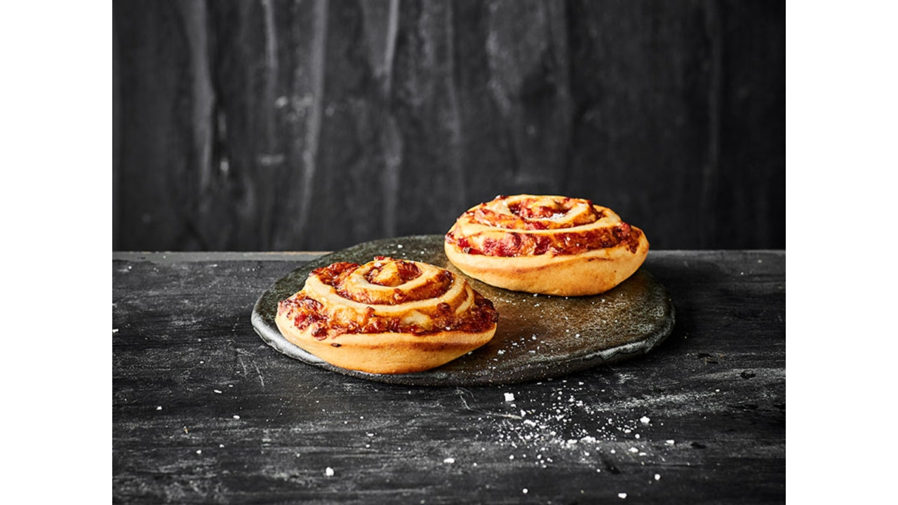 Pizzasnegl bagt 2x12x90g