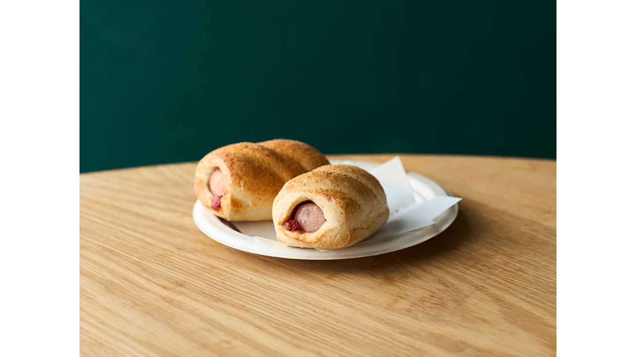 Pølsehorn med ketchup bagt 4x15x80g