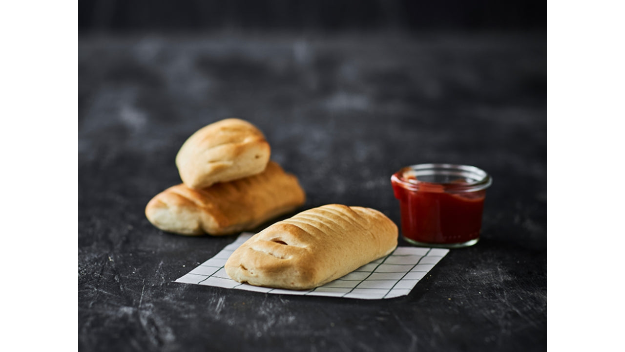 Pølsehorn med ketchup bagt 2x16x85g