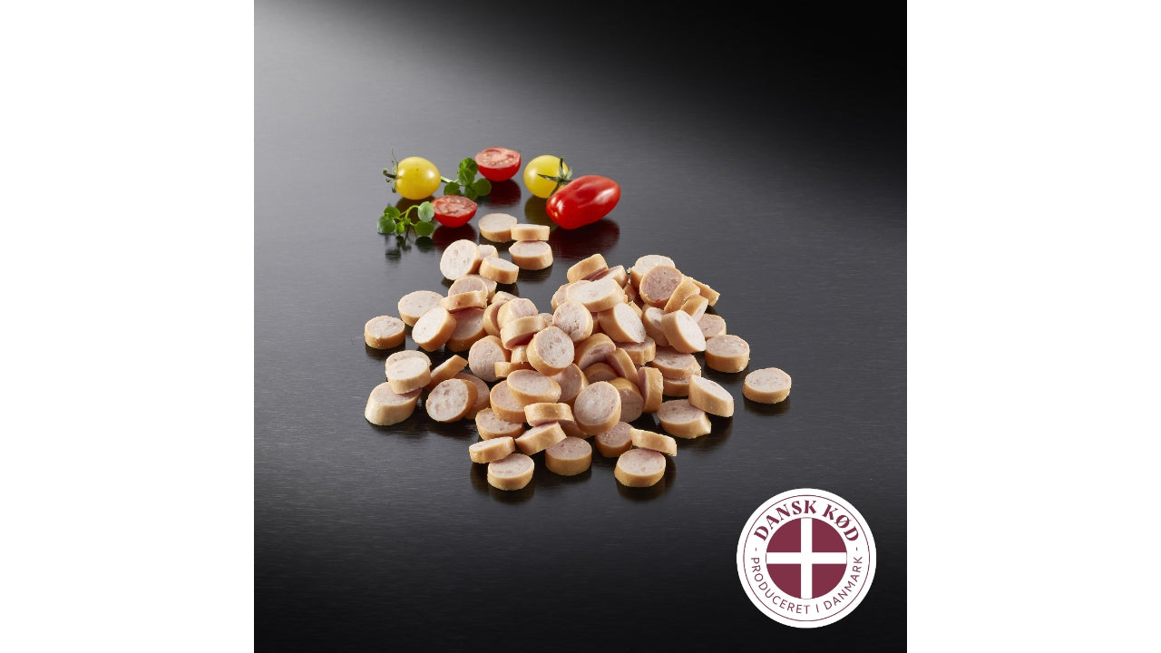 Pølsesnitter grillet 8mm 1,25kg