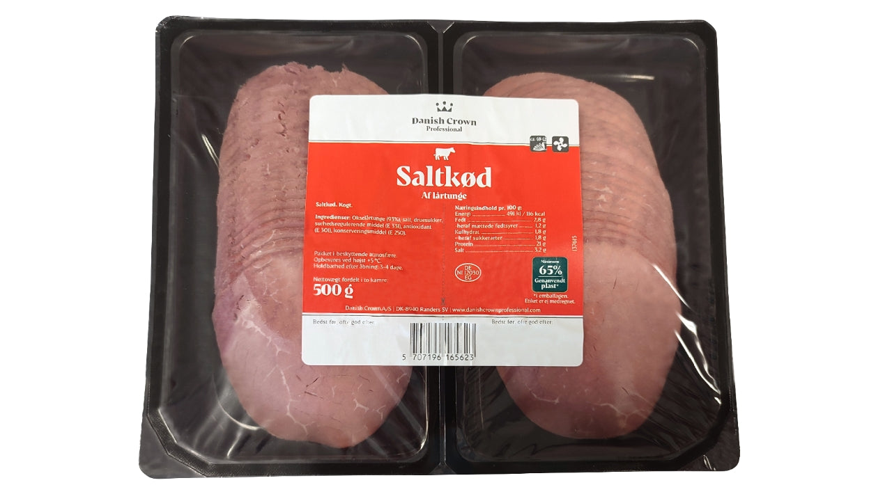 Saltkød i skiver 500g